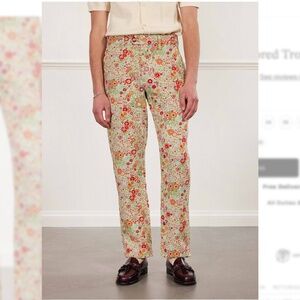 Floral Tailored Trousers